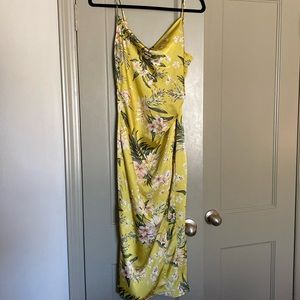 Floral wedding guest dress